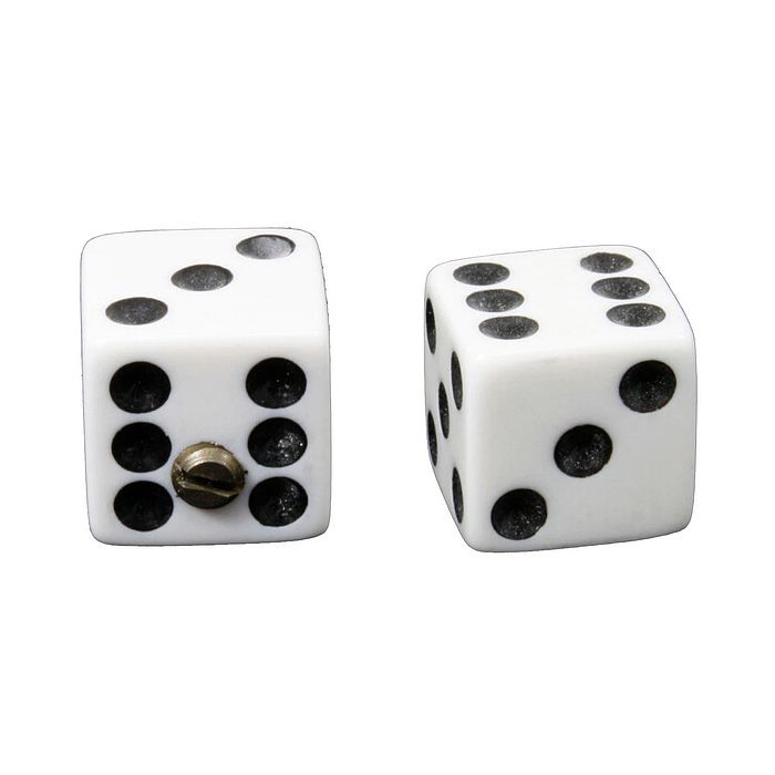 Allparts Dices white set
