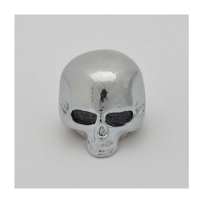 Skull Knob Chrome