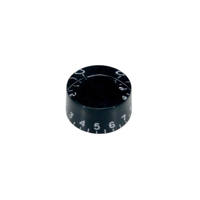 Speed knob (hatbox), transparent black