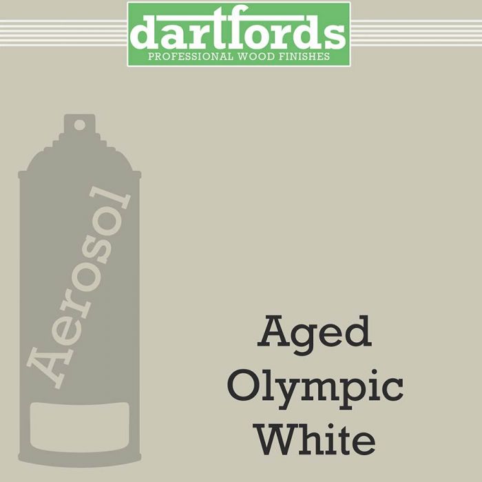 Dartfords Cellulose Paint Aged Olympic White - 400ml aerosol