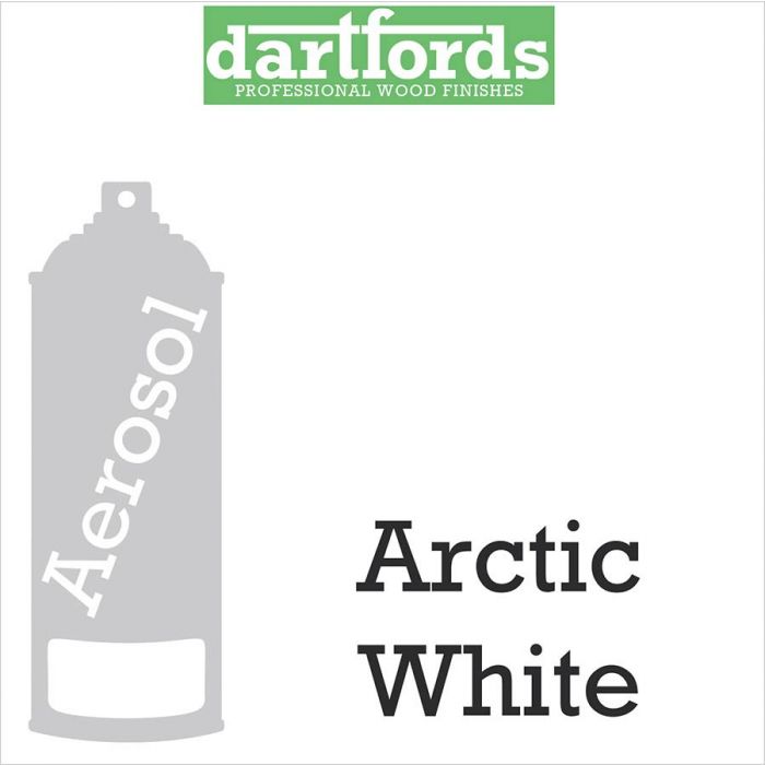 Dartfords Cellulose Paint Arctic White - 400ml aerosol