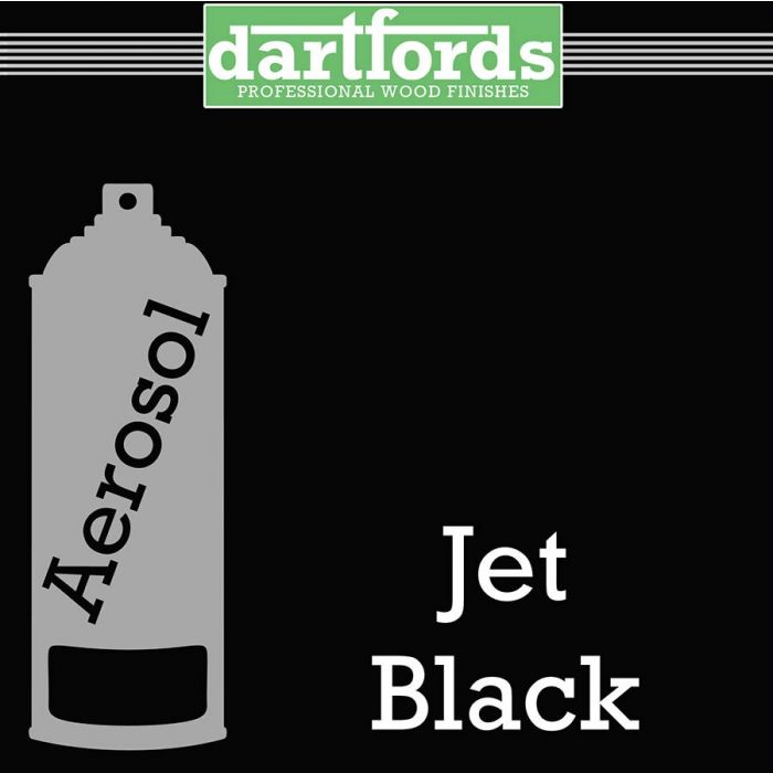 Dartfords Cellulose Paint Jet Black - 400ml aerosol