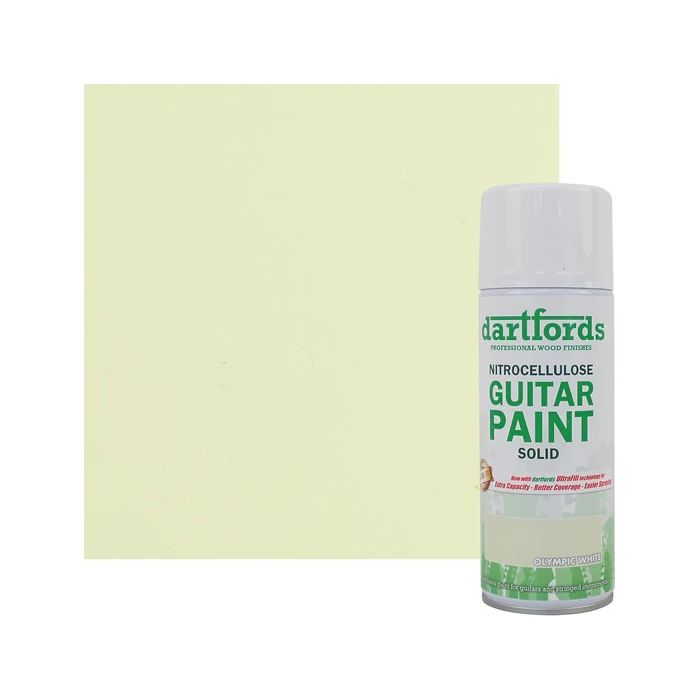 Dartfords Cellulose Paint New Olympic White - 400ml aerosol