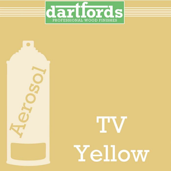 Dartfords Cellulose Paint Tv Yellow - 400ml aerosol
