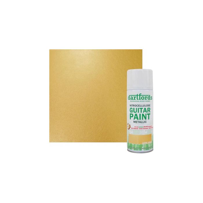 Dartfords Metallic Cellulose Paint Aztec Gold - 400ml aerosol