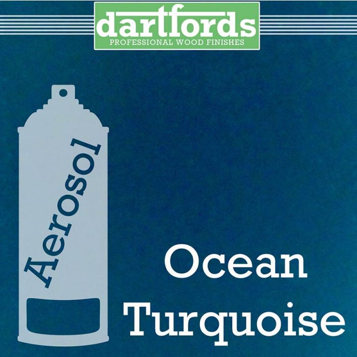 Dartfords Metallic Cellulose Paint Ocean Turquoise - 400ml aerosol