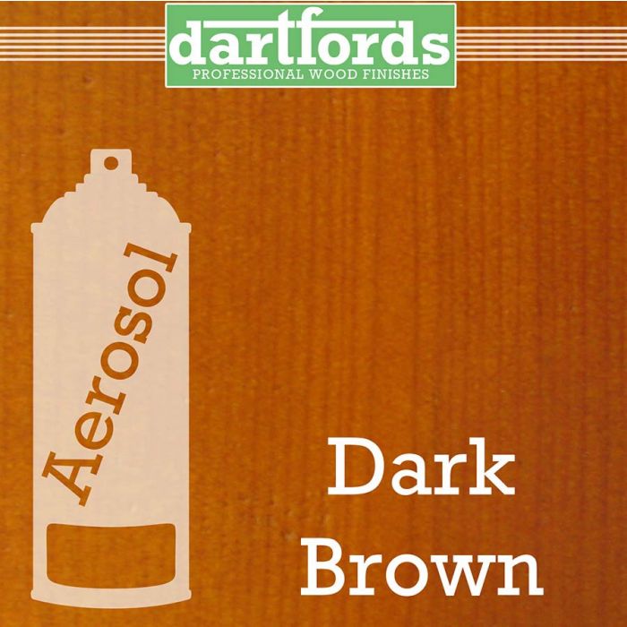 Dartfords Nitrocellulose Lacquer Dark Brown - 400ml aerosol