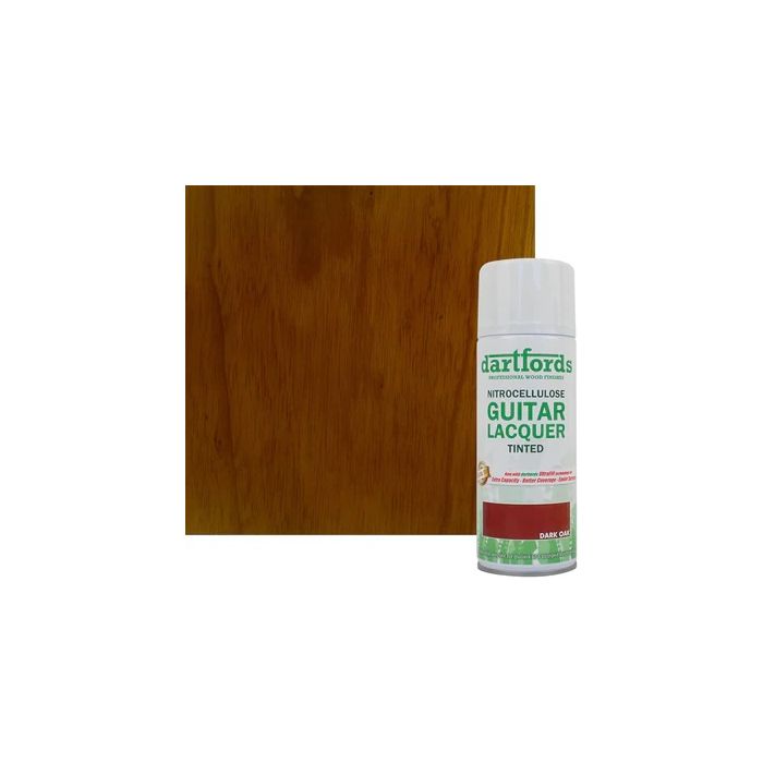 Dartfords Nitrocellulose Lacquer Dark Oak - 400ml aerosol