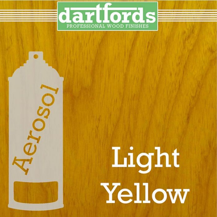 Dartfords Nitrocellulose Lacquer Light Yellow - 400ml aerosol