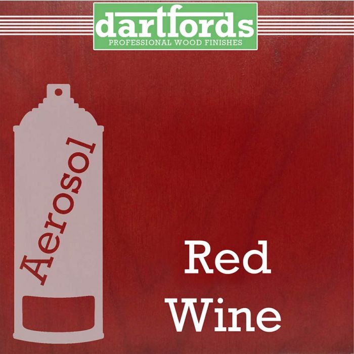 Dartfords Nitrocellulose Lacquer Wine Red - 400ml aerosol