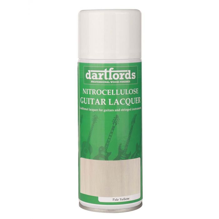 Dartfords Pigmented Nitrocellulose Lacquer Pale Yellow - 400ml aerosol
