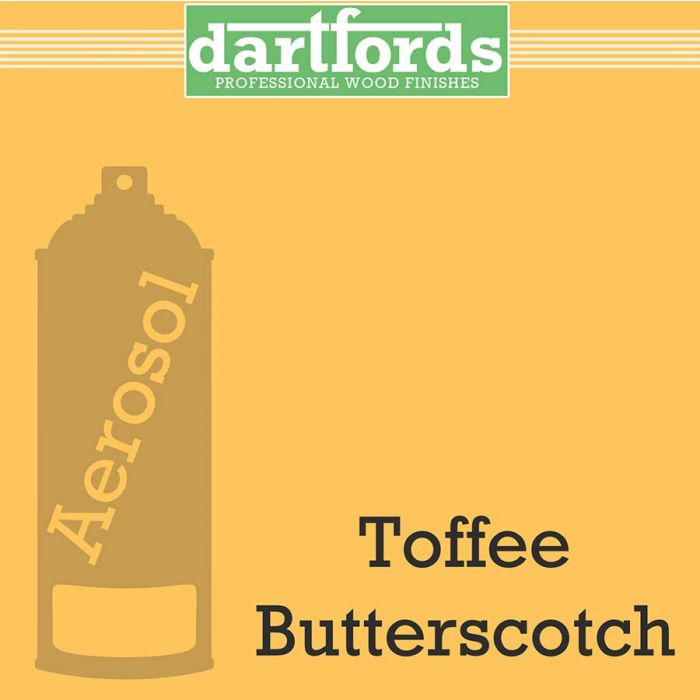 Dartfords Pigmented Nitrocellulose Lacquer Toffee Butterscotch - 400ml aerosol