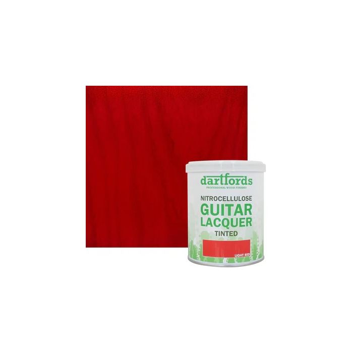 Dartfords Nitrocellulose Lacquer Light Red - 1000ml can