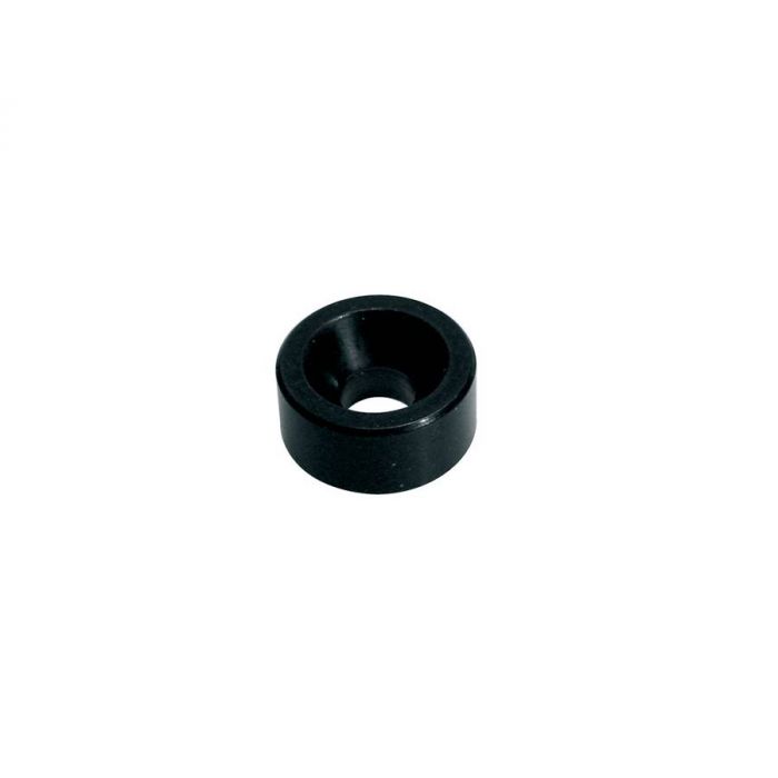 Halsrevetten, zwart, 13,0mm, 4 stuks