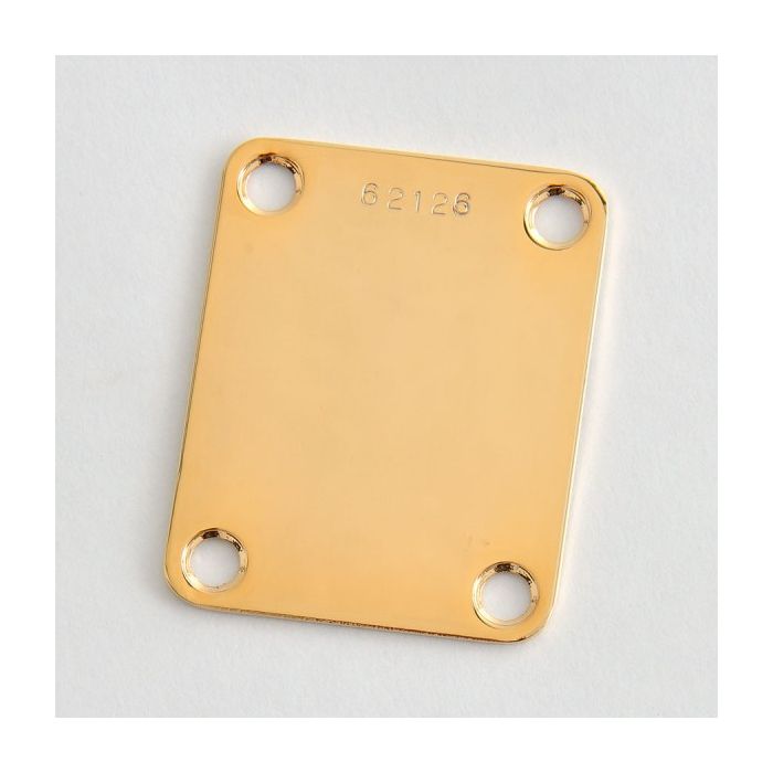Neck plate 4 gaten Serienr Gold