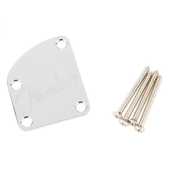 Fender Genuine Replacement Part neck plate Deluxe and Elite guitars