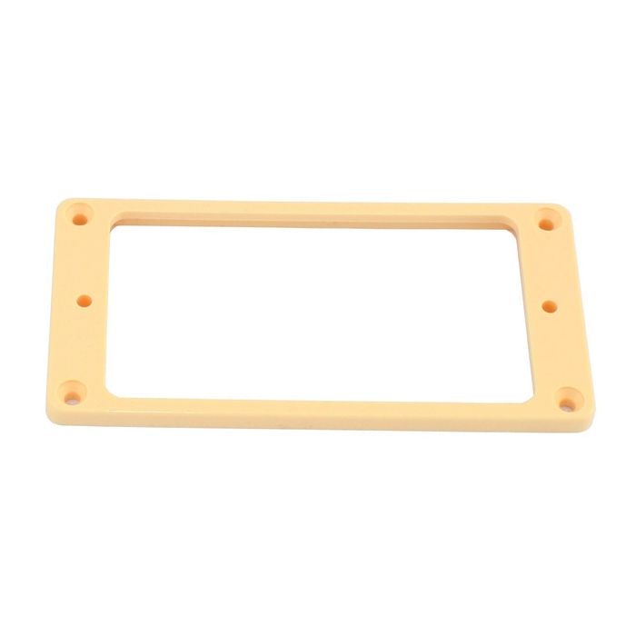 PC-0743-028 Humbucking Pickup Rings Flat Slanted Cream
