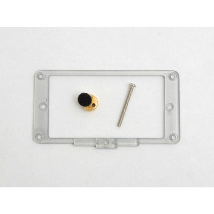 Duesenberg 3-Step Pickup ring neck silver/plexi