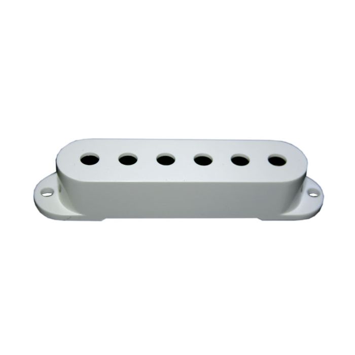 Single Coil Cover white Front
