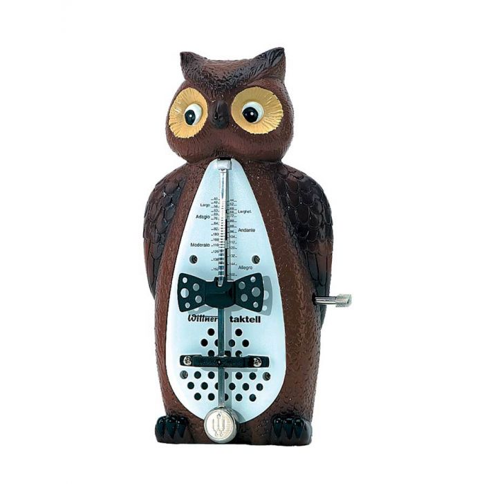 Wittner Taktell Animal Series metronoom, uil-model, zonder bel