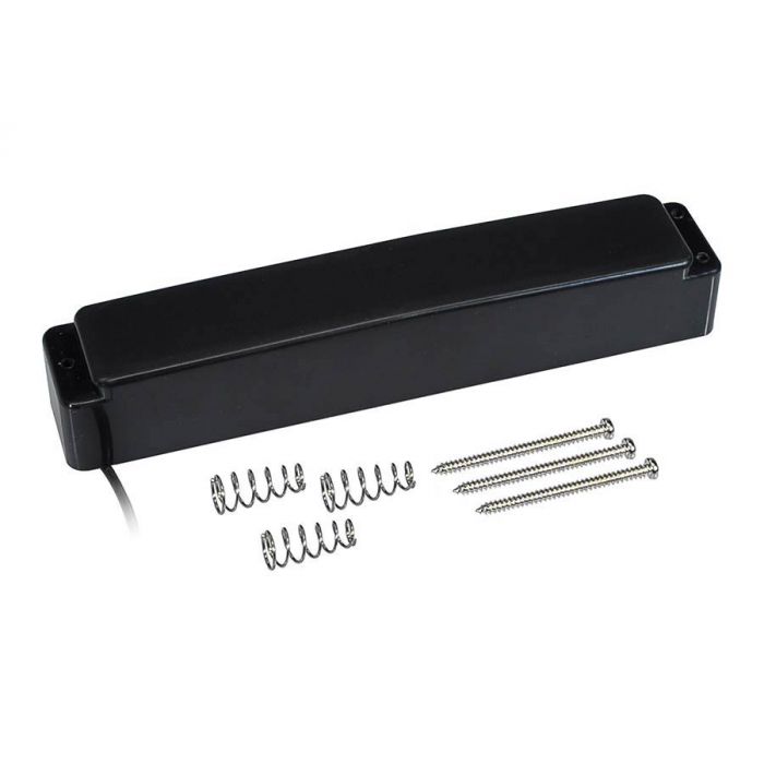 Pickup bass 6-string, "Silky Edge", rear