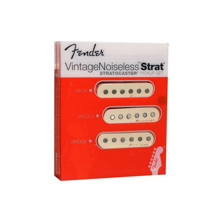 Fender Genuine Replacement Part pickup set Custom Shop parchment Stratocaster Vintage Noiseless