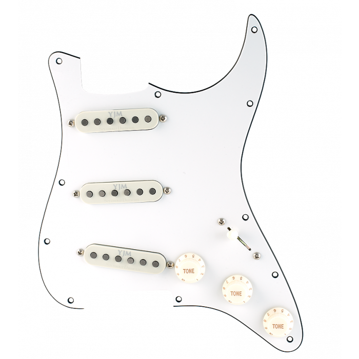 Seymour Duncan - Yngwie Loaded Pickguard (STK-10 S) - Off-White