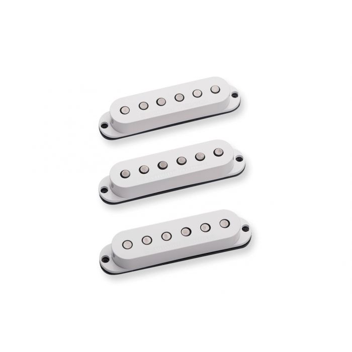 Seymour Duncan SSL-3 cal s - Hot Strat Calibrated Pickup Set - White Cap