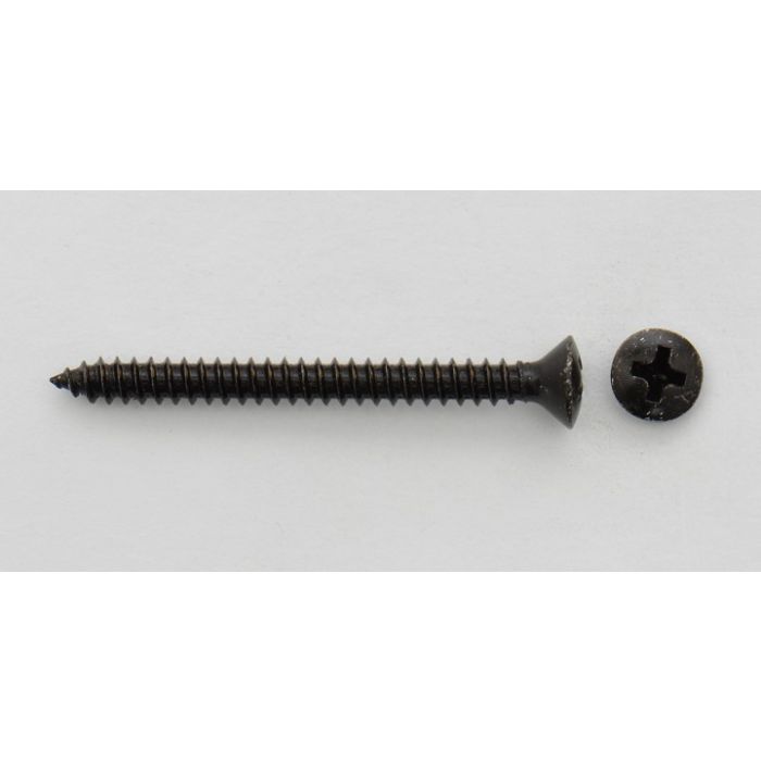 Neck Plate schroeven Black set 4st.