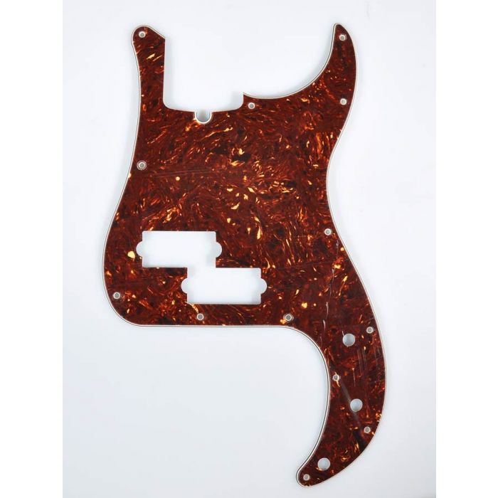 Fender Genuine Replacement Part pickguard Standard Precision Bass 13 screw holes 4-ply with truss rod notch tortoise shell 