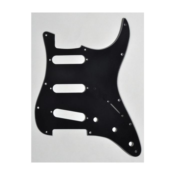 Pickguard Strat SSS Zwart 3L USA