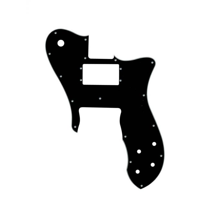 Pickguard Tele custom, 3 ply, black