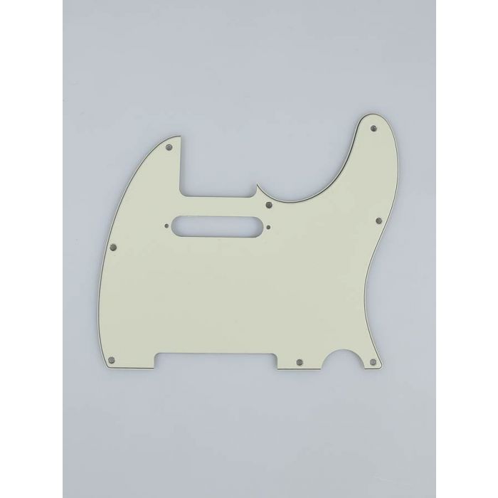 Fender Genuine Replacement Part pickguard Standard Tele 8 screw holes 3-ply mint green 