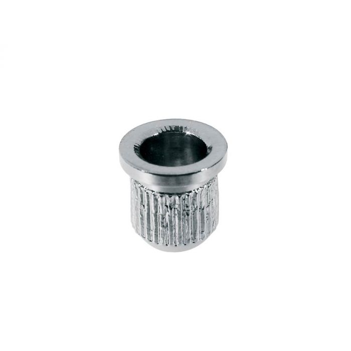 Snaarbus, chroom, Tele, 8,2mm diameter x 9,5mm, 6-pack