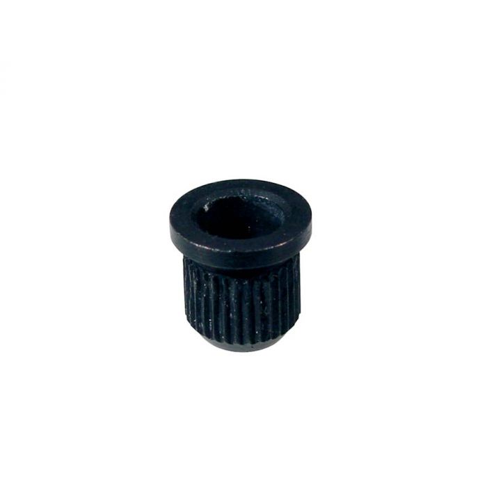 Snaarbus, zwart, Tele, 8,2mm diameter x 9,5mm, 6-pack