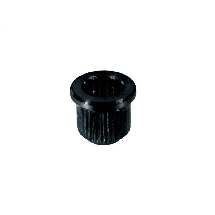 Snaarbus, zwart, Tele, 8,3mm diameter x 9mm, 6-pack