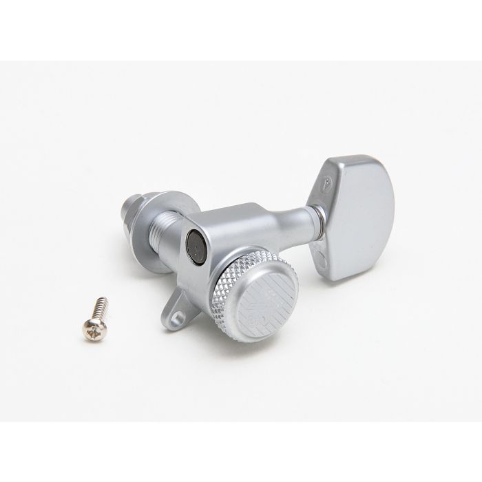 KLUSON Backlock Big Head Tuners Satin Chrome, 3+3