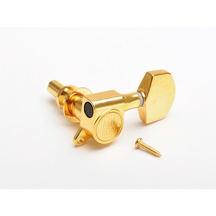 Kluson Lockheads 3+3 90º German Head Satin Gold