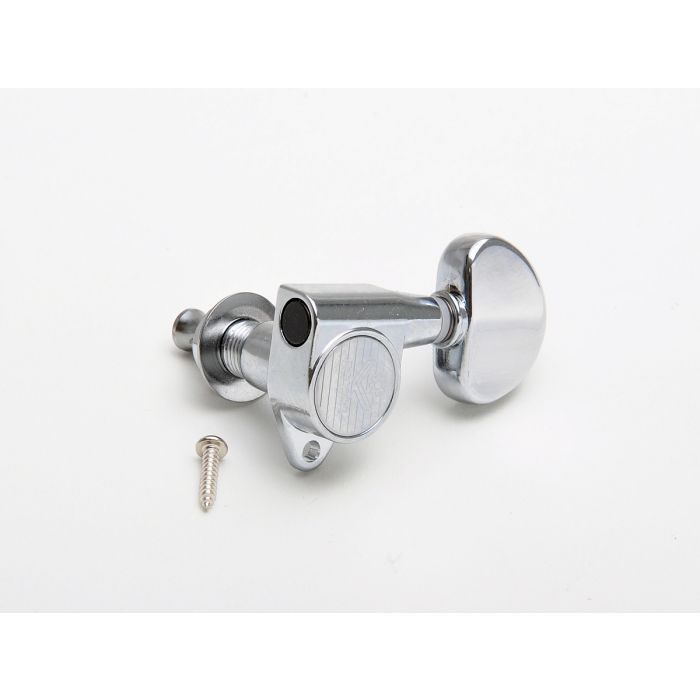 Kluson Roundbacks Grover-style 3+3 Chrome