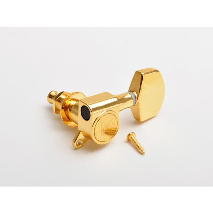 Kluson Roundbacks German Head 3+3 Gold