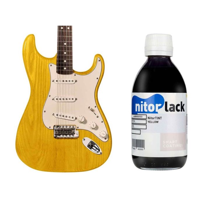 NitorLACK NitorTINT dye yellow - 250ml bottle