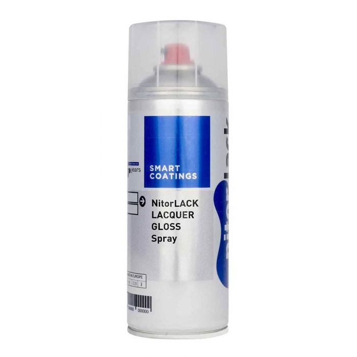 NitorLACK nitrocellulose paint gloss clear - 400ml aerosol