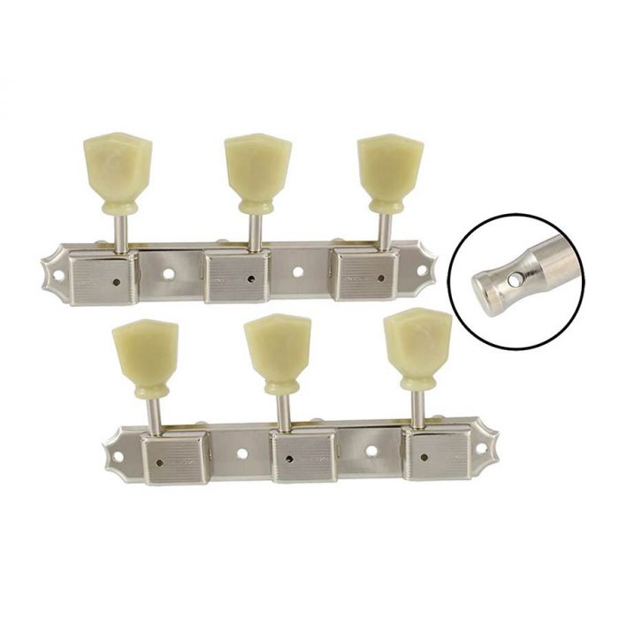 Allparts Gotoh vintage deluxe style 3x3 keys on a strip