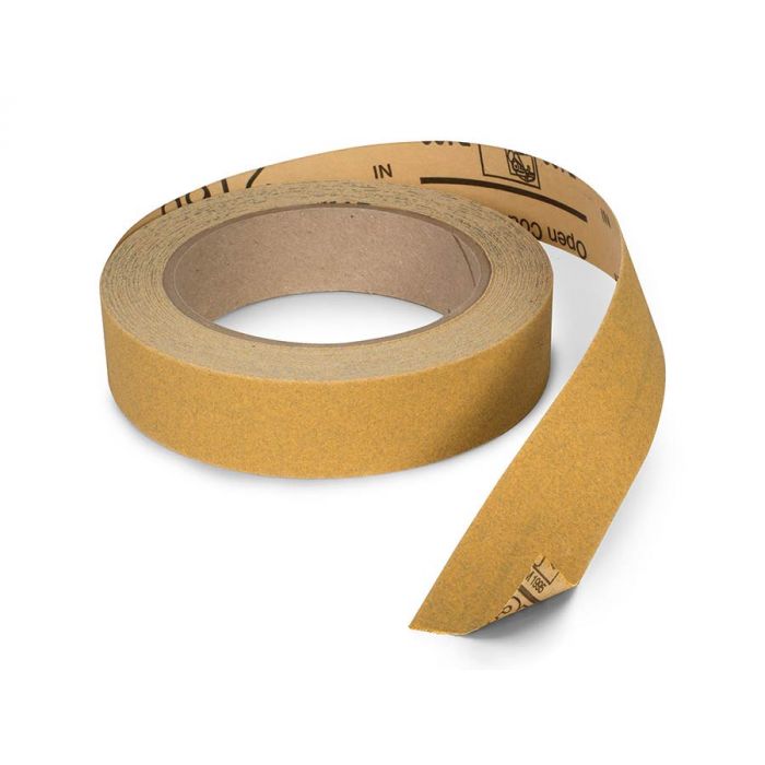 StewMac 3M Stikit Gold abrasive 320-grit roll for Fretbar understring leveller