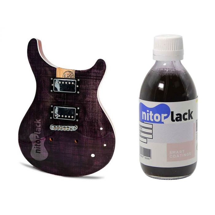 NitorLACK NitorAQUA stain purple, waterbased dye