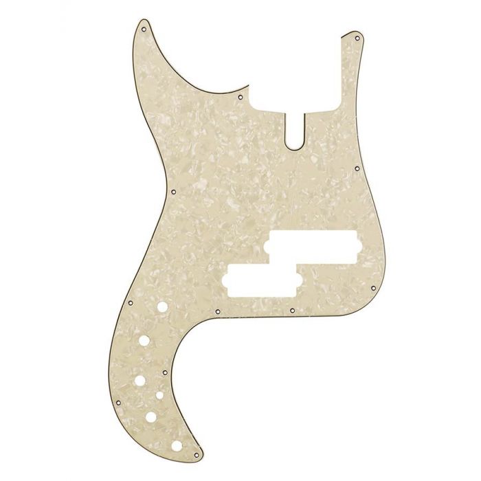 Sire Basses Genuine Spare Part pickguard for P-series 5-string left handed PEARL WHITE