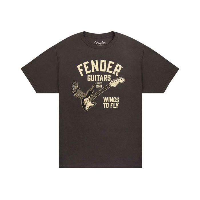 Fender Wings To Fly T-Shirt, vintage black, XL