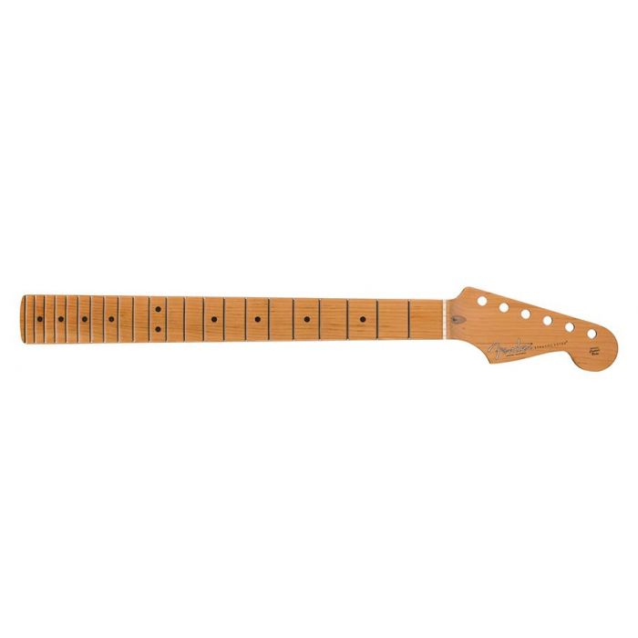 Fender Genuine Replacement Part American Professional II roasted maple Stratocaster neck, 22 narrow tall frets, 9.5" maple fb.