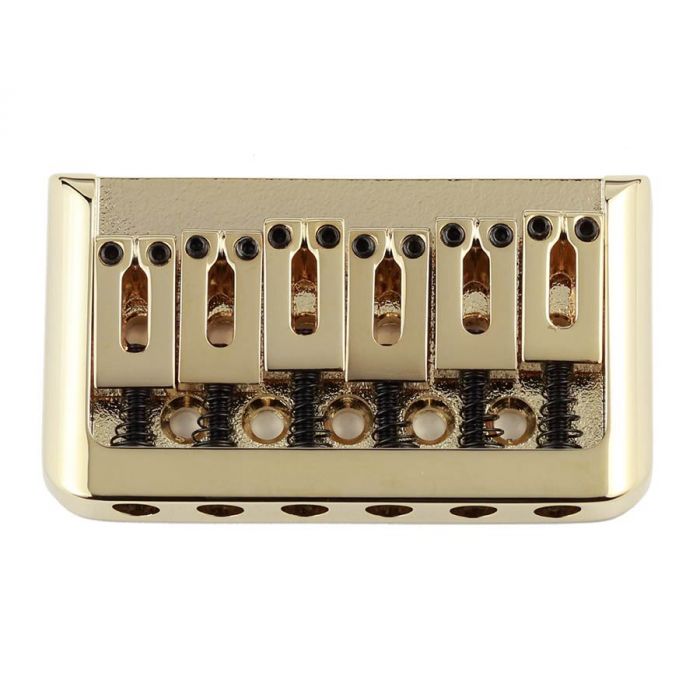Boston bridge-tailpiece, PRS-model, pitch: 10,5mm, string through body, gold