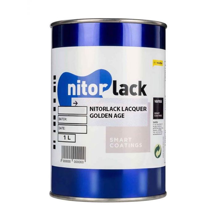 NitorLACK nitrocellulose paint Golden Age clear - 1L can